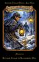 „Sherlock Holmes“, „Die geheimen Fälle des Meisterdetektivs“, Band 6, „Blutiger Schnee in Bloomsbury Hill“. Illustration: Sherlock Holmes mit Laterne im Schnee., Buch
