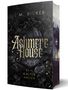 L. M. Bicker - Ashmere House: Sein kalter Hauch. Dunkles, verziertes Design mit Rosen und einem mystischen Haus.
