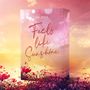 „Feels like Sunshine“ von Lisa Beka. Sieht aus wie ein Buchcover in rosa-gelb, mit Blumen im Vordergrund.