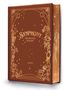 „SYMPHONY ORCHESTER IM KOPF“ in eleganter Schrift, umgeben von dekorativen Zeichnungen und Verzierungen., Buch