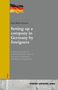 Titel: "Setting up a company in Germany by foreigners." Autor: Karl Walter Kierow. Gelbes Band links, wehende deutsche Flagge oben., Buch