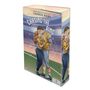 "Chasing The Ring", Lauren Rowe. Illustration eines Paares in Football-Ausrüstung, sie umarmen sich auf einem Spielfeld.