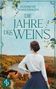 „Elisabeth Marienhagen, Die Jahre des Weins.“ Frau in weißem Oberteil vor herbstlicher Weinberglandschaft., Buch