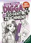 Birgit Bravo: Digga, so geht Zeichnen lernen - Zeichenbuch für Teenager-Mädchen ab 12 Jahren, Buch