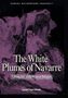„The White Plumes of Navarre“ – Ein Reiter in historischer Kleidung mit dramatischer Gestik, lila Farbton., Buch