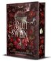 Text: "Blut & Wein", "2 Magie von Blut und Wein", "Katharina V. Haderer", "Drachenmond Verlag". Weinbecher und Granatapfel-Ornamente.