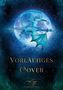 Text: "Vorläufiges Cover, Drachenmond Verlag". Illustration: Ein blauer Drache vor einem vollen Mond im Nachthimmel., Buch