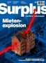 „Mietenexplosion. Surplus – Das Wirtschaftsmagazin.“ Ein roter Pfeil durchbricht ein Dach eines Wohnhauses., Buch