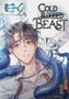 "Cold Blooded Beast", "Artist 10min". Ein Mann mit blauen Schlangen um den Hals. Mangastil., Buch