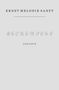 Text: "ERNST MELODIE SANFT", "ASCHENPOST", "GEDICHTE". Schlichtes, minimalistisches Design auf hellem Hintergrund., Buch
