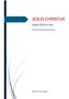"JESUS CHRISTUS, mein ICH in mir. Höhere Existenzwahrheit!" Links blauer Pfeil, unten wellenförmige Linien. Autorin: Barbara Knogler., Buch