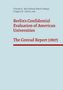 Titel: "Berlin's Confidential Evaluation of American Universities: The Conrad Report (1897)". Autoren: McClelland, Meyer, Zieren.