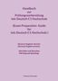 Handbuch zur Prüfungsvorbereitung telc C1. Deutsch-Englisch-Version. Schreiben und Sprechen. Hellvioletter Hintergrund., Buch