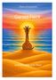 "Diana Groenewold. Gerald Fleck und die Liebe zum Meer." Eine Giraffe sitzt am Strand, schaut auf einen Sonnenuntergang., Buch