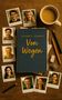 Buchtitel "Von Wegen" von Juliane C. Schmidt, umgeben von Fotos lächelnder Menschen, einer Tasse Kaffee und Bleistiften., Buch