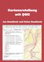 Text: "Kartenerstellung mit QGIS. Jan Mundhenk und Heinz Mundhenk." Illustration: Karte und Layer-Liste in QGIS., Buch