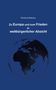 Winfried Böttcher: Zu Europa und zum Frieden in weltbürgerlicher Absicht, Buch