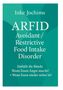 Text: "Inke Jochims, ARFID, Avoidant-/Restrictive Food Intake Disorder..." Auf grünem Hintergrund mit geschwungenen Formen.
