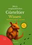 Titel: "Mein unglaubliches Gürteltier Wissen". Grüner Hintergrund, Illustration eines Gürteltieres, Ameisen, ab 7 Jahren empfohlen.