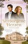 Titel: Verborgene Herzen. Untertitel: Scarletts Kinder. Autor: Marita Störmer. Unten: Historisches Gebäude, Bäume., Buch