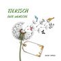 Text: "TIERISCH GUTE WÜNSCHE"

Illustration einer Pusteblume mit fliegenden Tieren wie Delfin, Hase, Giraffe und Taube., Buch