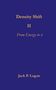 "Density Shift II: From Energy to π". Unten: "Jack P. Logan". Dunkler Hintergrund mit goldener Schrift., Buch