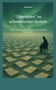 Der Titel ist „Überleben im schwedischen System“. Eine Silhouette sitzt schreibend auf einem Stuhl über Wellen aus Papier., Buch
