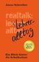 "real talk: Lehreralltag" durchgestrichen, "Lehreralltag" handschriftlich, Name oben, Vorwort von Boris Palmer, oranger Hintergrund.