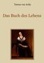 Text: "Teresa von Avila", "Das Buch des Lebens". Eine Nonne sitzt mit einem Buch auf dem Schoß., Buch