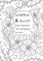 „SCRIBBLE & BLOOM: DEIN MALBUCH DER GEDANKEN“ von Tina Manes; florales Design mit Blüten und Ranken., Buch