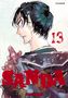 Roter Text "13", "SANDA", und "Paru Itagaki". Illustration einer Person mit Brille und schwarzen Haaren im Profil., Buch