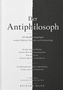 Text „Der Antiphilosoph: 62 Denkbewegungen. Ein Weg zu Klarheit, Freiheit, Erkenntnis. Richard Mann.“ Schwarze-weiße Hälfte., Buch