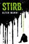 Text: "STIRB, ALTER MANN!", "CAROLA MEISNER-ISBACH". Silhouette einer sitzenden Person, schwarze Farbspritzer und -tropfen., Buch