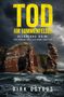 "TOd Am Lummenfelsen. Helgoland-Krimi. Jana Martens und Klaus Harms ermitteln. Dirk Osygus." Stürmische See vor Felsen., Buch