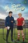 „No Safe Distance“ und „Rugby Romance“. Zwei Männer im Stadion: einer im Anzug, der andere im Rugby-Trikot., Buch