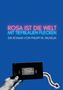 „ROSA IST DIE WELT MIT TIEFBLUEN FLECKEN.“ Ein Roman von Philipp W. Wilhelm. Hand hält VHS-Kassette., Buch