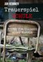 „Jan Hemmer: Trauerspiel Schule. Hinter den Kulissen einer Anstalt.“ Ein verrosteter Stuhl in einer verfallenen Umgebung., Buch