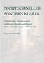 Nicht schneller. Sondern klarer. Orientierung in Arbeitswelt. Name: Gisamone Grunwald. Hintergrund: Büroflur mit Papierstapeln., Buch