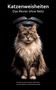„Katzenweisheiten: Das Revier ohne Netz“. Porträt einer Katze mit einem stilisierten WLAN-Symbol., Buch