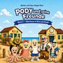 "PODY und seine Freunde" Band 2, Abenteuer in Kita und Schule. Fröhliche Cartoon-Figuren vor Kita und Schule., Buch
