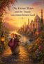 Die kleine Maus und Ihr Traum von einem fernen Land. Eine Maus mit goldenem Beutel schaut zu einem Palast bei Sonnenuntergang., Buch
