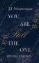 Text: "J.J. Schattenpaar YOU ARE Still THE ONE SPECIAL EDITION".  
Elegantes Design mit goldenen Linien und floralen Motiven., Buch