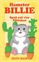 „Hamster BILLIE Spaß auf vier Pfötchen“ steht in großen Buchstaben. Ein fröhlicher grauer Hamster sitzt zwischen Kakteen., Buch