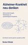"Alzheimer-Krankheit neu denken" mit Untertitel über mitochondriale Energetik und Grafik eines Neurons mit Mitochondrium., Buch