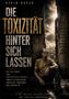 Titel: "Die Toxizität hinter sich lassen". Ein Mann in bunter Kleidung sitzt in einer zerstörten Umgebung, nachdenklich., Buch