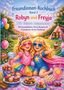 „Freundinnen-Kochbuch Band 3: Robyn und Freyja - Wir feiern zusammen.“ Zwei Kinder in bunten Outfits, Picknick., Buch