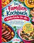 „Das Familien-Kochbuch. Winterküche für alle.“ Verschiedene Gerichte und Deko, wie Kräuter und Gewürze, schmücken das Cover., Buch