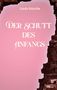 "Linda Starcke. Der Schutt des Anfangs. Roman." Titel auf rosa Hintergrund, seitlich von dunklem Schutt eingerahmt., Buch