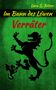 Text: "Im Bann des Löwen", "Verräter", "Luca S. Ritter". Schwarzer Löwe und Drache auf grünem Hintergrund., Buch