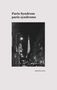 Text: "Paris Syndrom, paris syndrome, katharina stertz." Schwarz-weißes Foto einer Pariser Straße mit Blick auf Eiffelturm., Buch